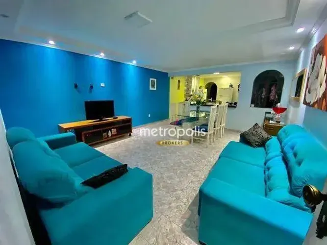 Sobrado à venda, 220 m² por R$ 744.000,00 - Jardim do Estádio - Santo André/SP