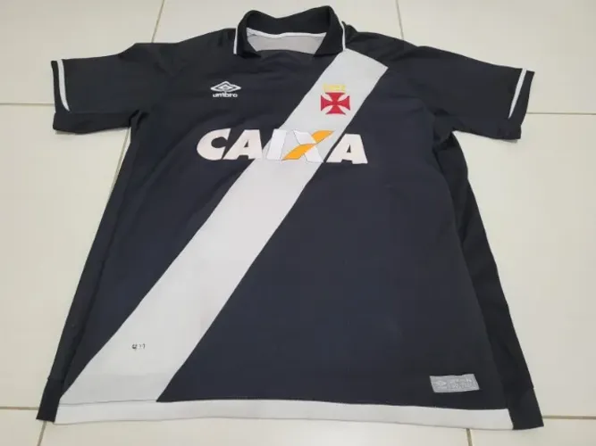 Camisa Vasco Umbro Preta #9 Tam. Gg