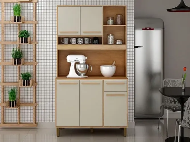 Armário Kit de Cozinha Ametista 5 portas l4