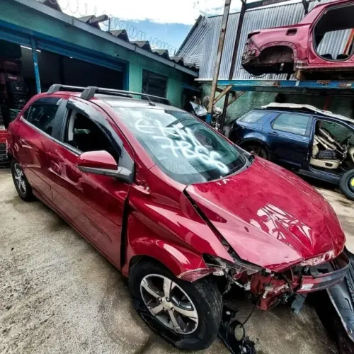 Onix LTZ 1.4 8V 2018 Motor Capo Farol Lanterna Parachoque Porta Airbag Sucata