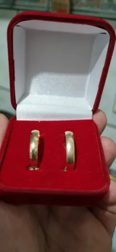 Aliança de ouro 14k 