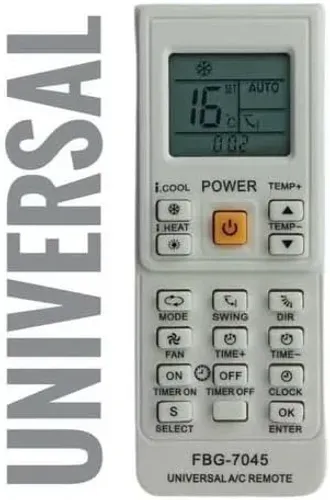 Controle Remoto Para Ar Condicionado Split Universal Compatível com Diversas Marcas Modelo