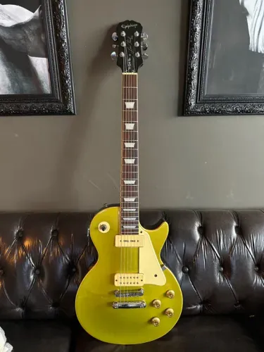 Guitarra Epiphone 56 Gold Top 2004 c/ upgrade
