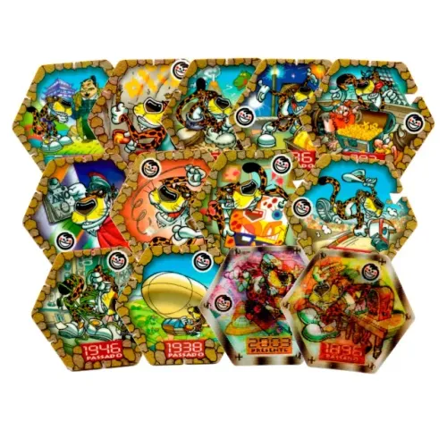 Tazos Máquina Do Tempo Elma Chips Original - 4 Unidades