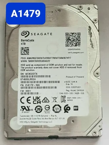 Placa HD 4 Tb St4000lm024 - Cod. A1479