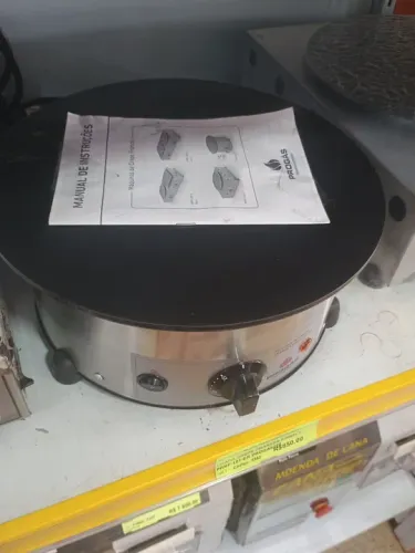 Chapa para Crepe - PROGAS Elétrica - Nova 