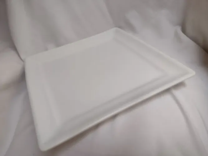 Pratos quadrados Branco ideal para pzza
