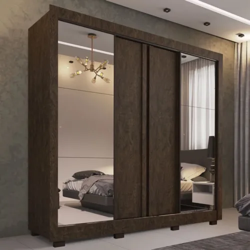 Guarda roupa casal Adele 100% MDF