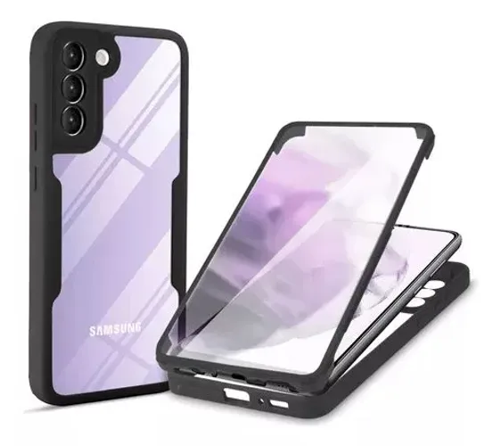 Case capa frente e fundo 360 para Samsung Galaxy S24 plus -  Proteção Completa!