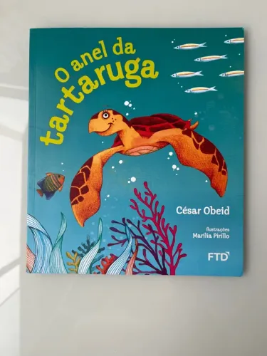 Livro infantil - O anel da tartaruga 