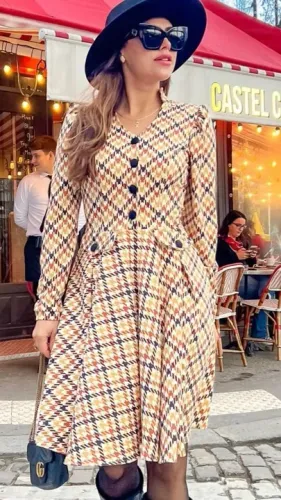 Vestido ode estampado