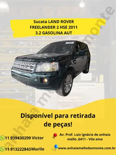 Sucata LAND ROVER FREELANDER 2 HSE 2011 3.2 GASOLINA AUT