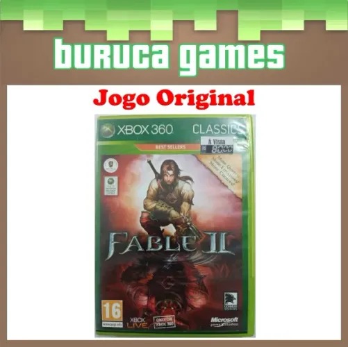 Fable 2 - Jogo de XBOX 360 Original Mídia física - Temos loja física