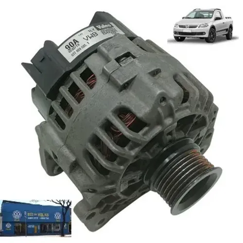 Alternado 90 amperes original Saveiro G5 2009, 2010, 2011, 2012, 2013 