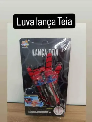 Luva lança teia aranha