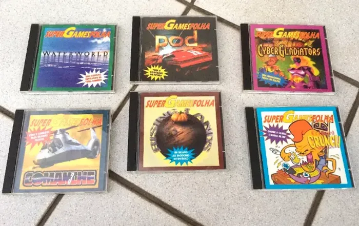Coleção Super Games Folha 6 Jogos De Pc Antigos