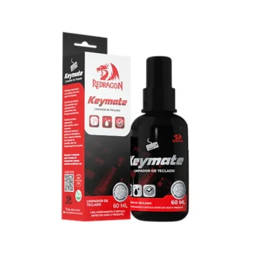 Limpa Teclado Redragon Keymate 60ml - WZetta