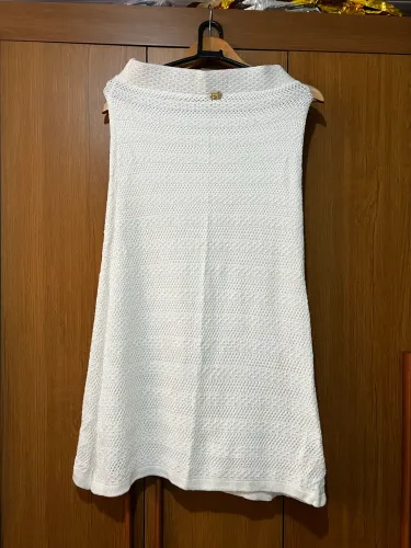 Saia tricot midi