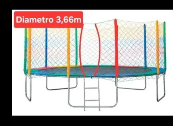Pula pula Cama elástica 3,66m - PRODUTO NOVO - 2.205,00
