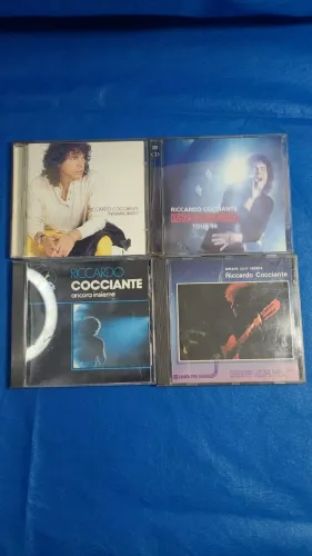 Coleção de CDs Riccardo Cocciante - Usados (Valor de Desapego)