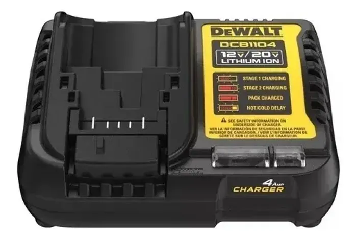 CARREGADOR DE BATERIA DEWALT12V-20V LI-ION 4AMPERES/HORA BIVOLT