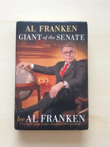 Livro Al Franken Giant Of The Senate - capa dura em inglês