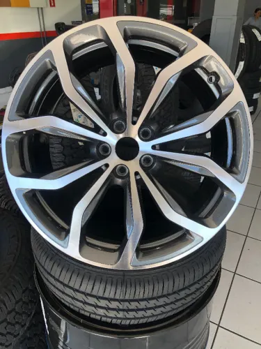 Roda Aro 20 Original Bmw X3 E X4 9.5 (seminova / Traseira) 