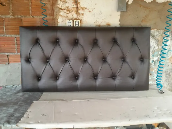Cabeceira de Cama Estofada