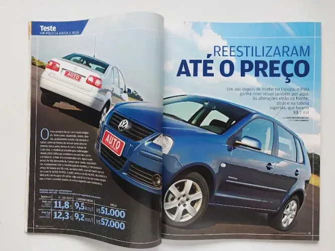 VW Polo 2007 - Revista Auto Esporte