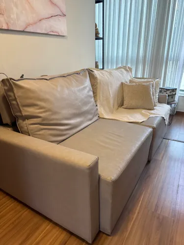 Sofá retrátil grande 