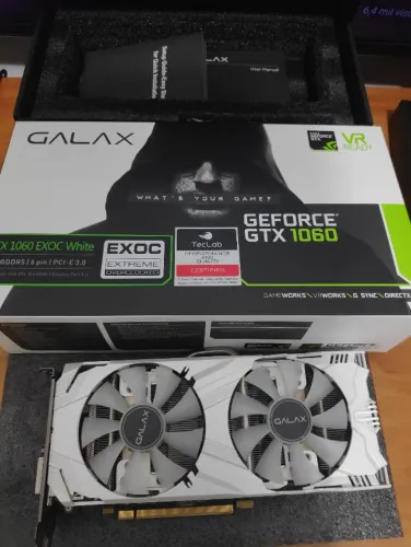 Placa de vídeo GTX 1060 Exoc White 