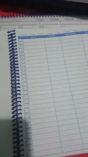 Agenda para cabeleireiro