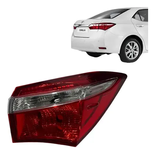 Lanterna Corolla Gli 2015 2016 2017 Sem Led Direita Original Vermelho Direito/passageiro