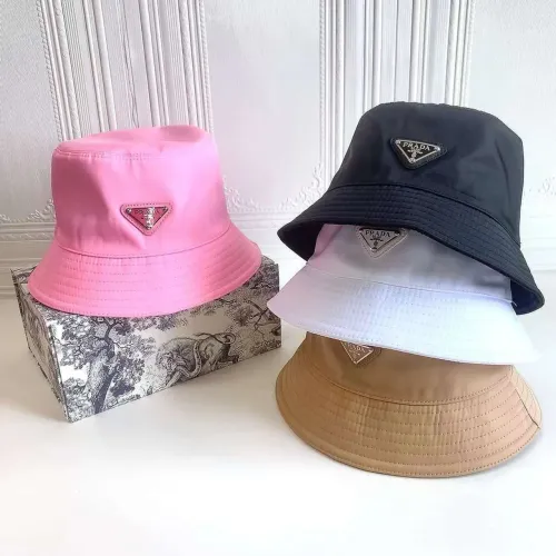 Chapéu bucket Prada nylon
