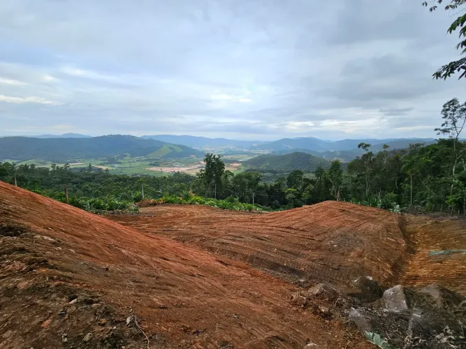 Terreno para sitio com 4 hectares em Antônio Carlos SC na localidade do Rachadel