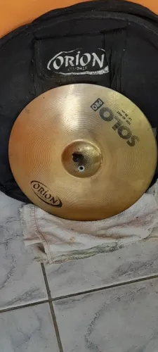 Pratos de Bateria Órion (Top Hi-hat 14, 36 cm+ Bottom 14, 36 cm)