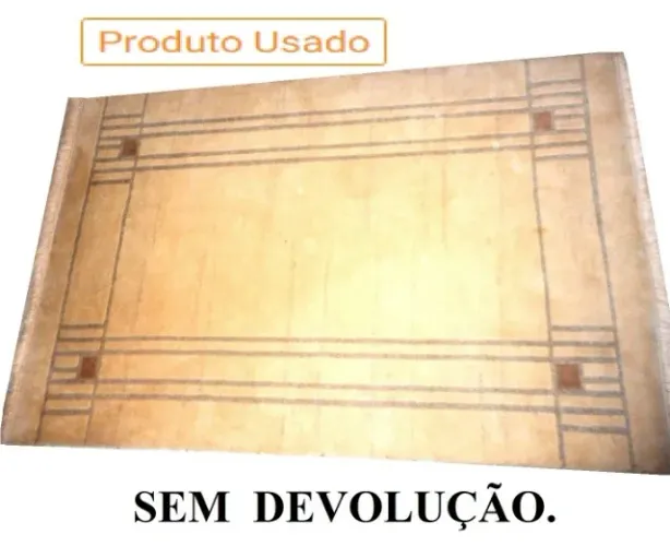 Tapete 1,9mX1,2 Bege TALVEZ LIMPEZA Pet Sala Decoração Retangular Troco em Celular Android