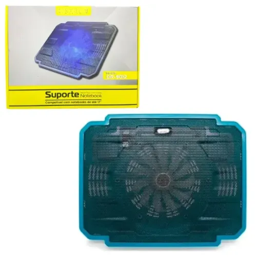 Suporte Base para Notebook Oberon OR-9012 Até 17' Polegadas C/ Cooler