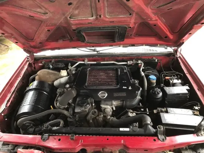 MOTOR FRONTIER 2.8 2004 MWM 4X4 132CVS VERMELHA DIESEL MANUAL