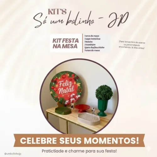FESTA NA MESA **PROMOÇÃO pegue e monte**