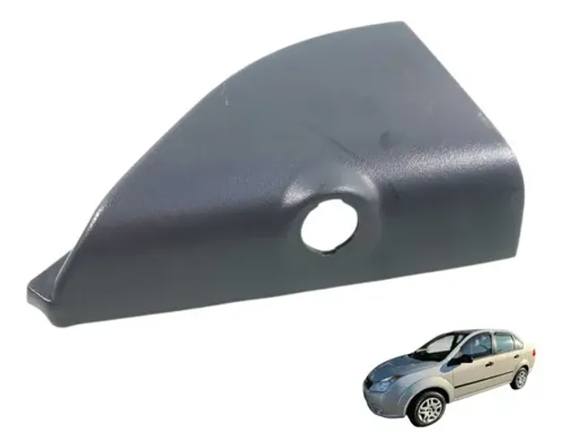 Acabamento Interno Retrovisor Lado Esquerdo Ford Fiesta 2008 Preto