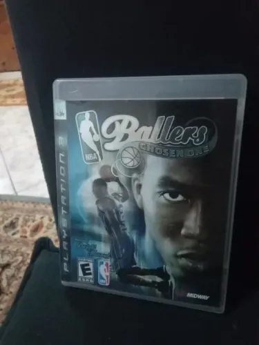 Jogo PlayStation PS3 raro basquete NBA Ballers: Chosen One mídia física