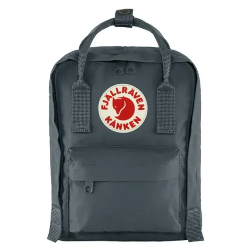 Mochila Kånken Mini Vinylon F Volume 7 Litros Fjällräven Cor Clay Desenho Do Tecido Lisa