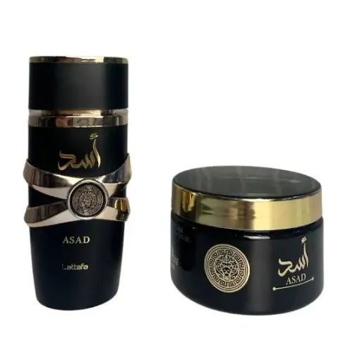 Kit Asad Lattafa - Perfume e Creme