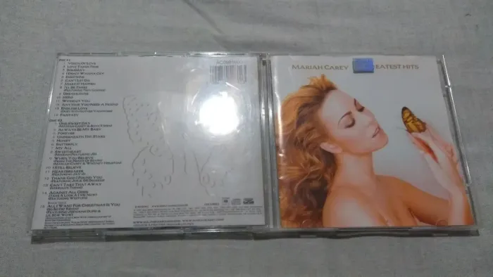CD DUPLO ORIGINAL MARIAH CAREY - GREATEST HITS