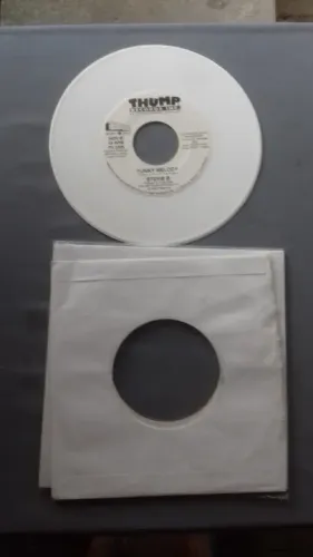 Disco de vinil branco limitado Funky Melody Stevie B