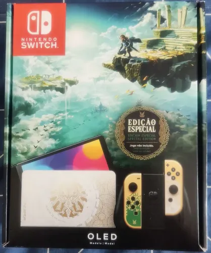 [Nacional BR] Nintendo Switch OLED - Edição Limitada Especial Zelda: Tears of the Kingdom
