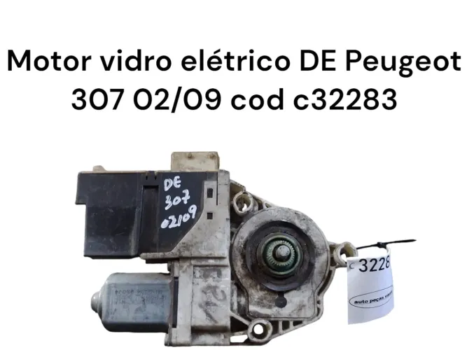 Motor Vidro Elétrico De Peugeot 307 02/09 Cod C32283