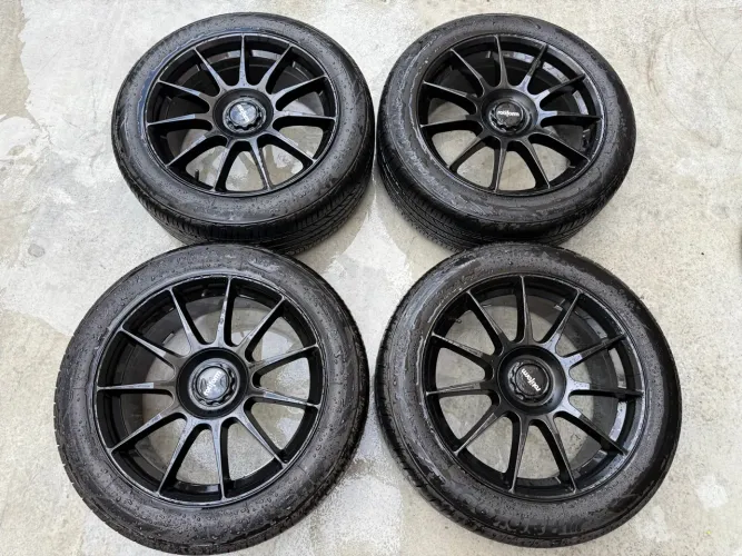 Aro 19 Rottiform 5x108 e 5x114 pneu 235.50.19 Hankook 98%