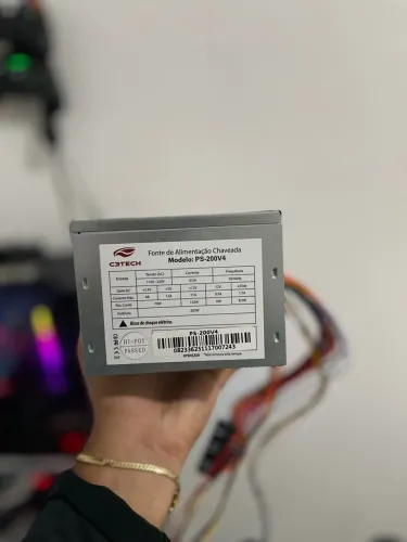 Fonte de Alimentação C3Tech PS-200V4 - 200W